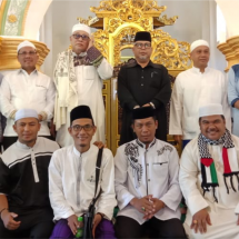 Satrio, MA Hadiri Acara Haulsyekh Syihabuddin Al-Banjari