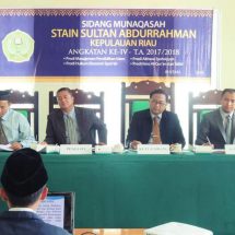 Sidang Munaqasyah Mahasiswa STAIN SAR Kepri