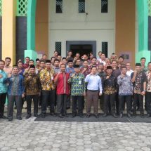 SATRIO,MA SEKRETARIS UNIT BAHASA STAIN SAR KEPRI HADIRI APEL PAGI PERTAMA TAHUN 2020