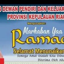 MARHABAN YA RAMADHAN SEKJEN KEPRI PEDULI SATRIO,MA DAN PENGURUS