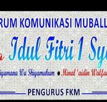 SATRIO,MA SEKJEN DAN KETUA FKM KOTA TANJNGPINANG UCAPKAN IDUL FITRI 1441 H