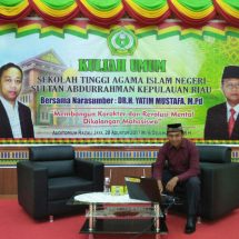 STAIN SAR KULIAH UMUM BERSAMA KEPALA DINAS KEPRI
