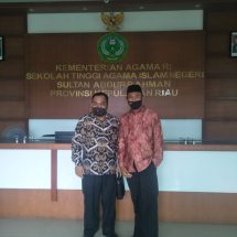 KEBERSAMAAN SATRIO,M.A DENGAN DR.KASFUL,M.Ag KETUA PRODI MPI PROGRAM DOKTOR UIN JAMBI