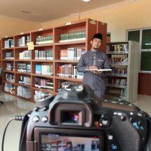 SATRIO,M.A SHOOTING TANJUNGPINANG TV DI RUANGAN PERPUSTAKAAN STAIN SAR KEPRI