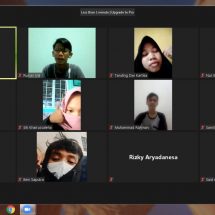 SATRIO,M.A MENGAJAR KULIAH DARING MAHASISWA PRODI MPI A2 STAIN SAR KEPRI