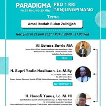 Amal Ibadah di Bulan Zulhijjah Oleh Satrio,M.A
