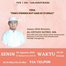 PINKS ( Pengen Ikut Nabi Ke Syurga ) Pro 1 RRI Tanjungpinang