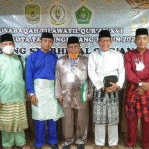 Satrio,M.A Dan Para Dewan Hakim Cabang MSQ MTQ Ke XVI Tingkat Kota Tanjungpinang