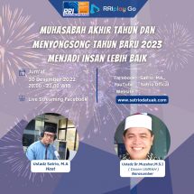 Acara Paradigma Bersama DR.Muzahar,M.S.I ( Dosen UMRAH ) dengan Tema :Muhasabah Akhir Tahun