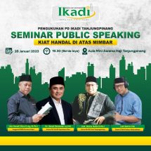 SEMINAR PUBLIK SPEAKING ,KIAT HANDAL DI ATAS MIMBAR