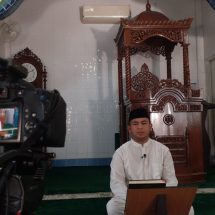 Masjid Jamik Nurul Iman km 8 Atas Shooting Ficom TV Tanjungpinang