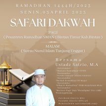 Pesantren Ramadhan SMAN 1 Bintan Timur