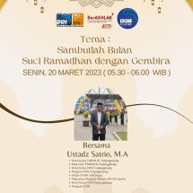 Sambutlah Bulan Ramadhan Dengan Gembira