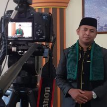 Shooting Ficom TV Tanjungpinang di Masjid Jamik Nurul Iman