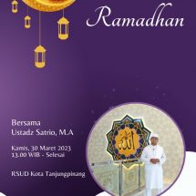 Tausiah Ramadhan di RSUD  Kota Tanjungpinang