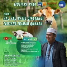 Hal hal Wajib di ketahui Tentang Ibadah Qurban Pro 1 RRI Tanjungpinang